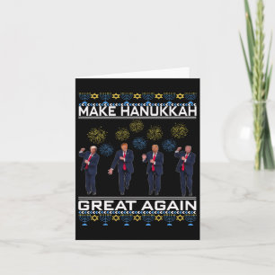 Hanukkah Great wieder Funny Trump Ugly Chanuka Karte