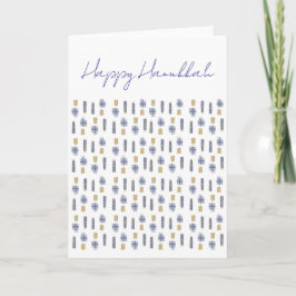 Hanukkah Greeting Card Dankeskarte