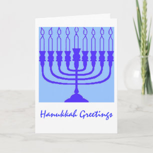 Hanukkah-Grüße Feiertagskarte