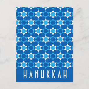 Hanukkah Grußkarte Feiertagspostkarte