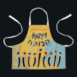 Hanukkah Happy Dancing Candles Schürze<br><div class="desc">Hanukkah Happy Tanzkerzen Schürze. Personalisieren Sie, indem Sie Text löschen und Ihre eigenen hinzufügen. Verwenden Sie Ihren bevorzugten Schriftart Stil, Farbe und Größe. Stellen Sie sicher, dass Sie die Größe und die Farbe des Gurtes auswählen. Alle Designelemente können auf andere Zazzle-Produkte übertragen und bearbeitet werden. Happy Hanukka! Danke, dass du...</div>