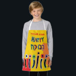Hanukkah Happy Dancing Menorah Schürze<br><div class="desc">Hanukkah Happy Tanzen Menorah Schürze. Personalisieren Sie, indem Sie Text löschen und Ihre eigenen hinzufügen. Verwenden Sie Ihren bevorzugten Schriftart Stil, Farbe und Größe. Stellen Sie sicher, dass Sie die Größe und die Farbe des Gurtes auswählen. Alle Designelemente können auf andere Zazzle-Produkte übertragen und bearbeitet werden. Happy Hanukka! Danke, dass...</div>