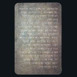 Hanukkah Hebrew Al Hanisim Gebet Judaika Kunst Magnet<br><div class="desc">Einzigartige künstlerische Darstellung des hebräischen Gebets Al Hanisim Hebräisches Gebet, beginnend mit den Worten: "Und wir danken Ihnen für die Wunder, für die Erlösung, für die mächtigen Taten, für die rettend Taten und für die Wunder, die Sie zu dieser Zeit für unsere Vorfahren geschaffen haben, zu dieser Zeit." Das Gebet...</div>