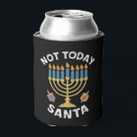 Hanukkah heute nicht Santa jüdische Chanukah Dosenkühler<br><div class="desc">Hanukkah heute nicht Santa jüdische Chanukah</div>
