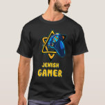 Hanukkah Jewish Video Game Controller Gamer Chanuk T-Shirt<br><div class="desc">Hanukkah jüdischen Video Game Controller Gamer Chanukah Boy Kid 1.</div>