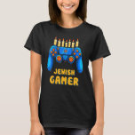 Hanukkah Jewish Video Game Controller Gamer Chanuk T-Shirt<br><div class="desc">Hanukkah jüdischen Video Game Controller Gamer Chanukah Boy Kid 9.</div>