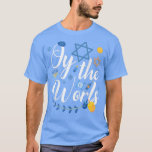 Hanukkah jüdische Menorah Oy zur Welt Hanukkah T-Shirt<br><div class="desc">Hanukkah jüdische Menorah Oy zur Welt Hanukkah.</div>