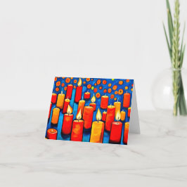 Hanukkah-Karte 13 Feiertagskarte