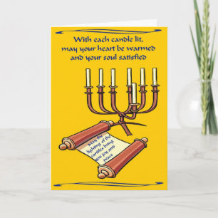 Hanukkah-Karte Feiertagskarte