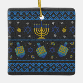Hanukkah-Keramik Keramikornament