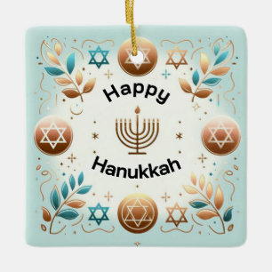 Hanukkah Keramik Ornament