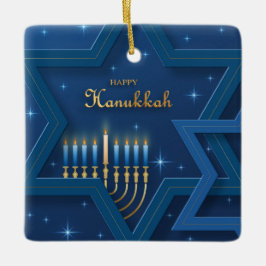 Hanukkah Keramik Ornament