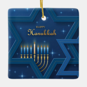Hanukkah Keramik Ornament