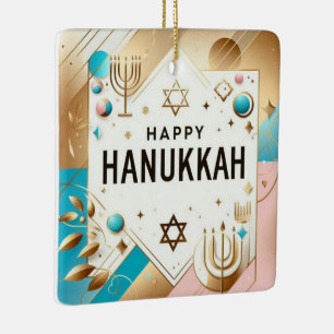 Hanukkah Keramik Ornament