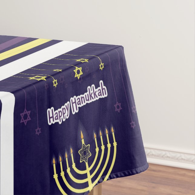 Hanukkah Kitchen Linens Dinning Tablecloys Tischdecke (Beispiel)