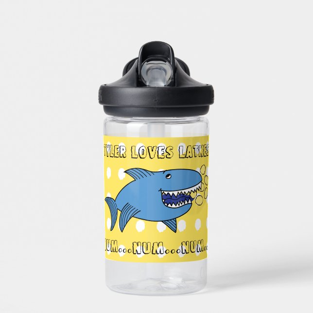 Hanukkah Latkes sind Num-Wasserflasche Trinkflasche (Vorne)