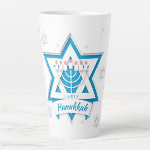 Hanukkah Latte Tasse