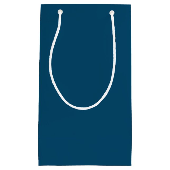 Hanukkah Lights Nighttime Blue Kleine Geschenktüte (Vorderseite)