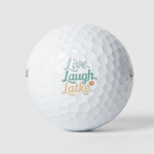 Hanukkah Live Lachen Latke Lustiger Feiertag Famil Golfball