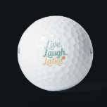 Hanukkah Live Laugh Latke Funny Holiday Family Golfball<br><div class="desc">Hanukkah Live Laugh Latke Funny Holiday Family</div>