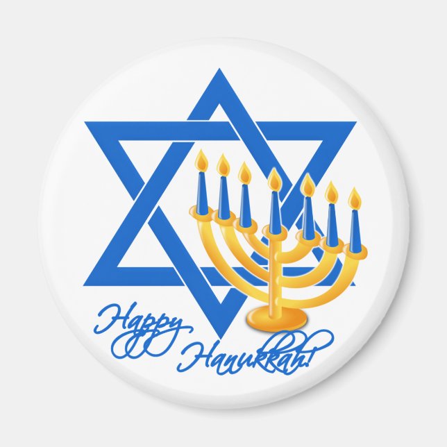 Hanukkah-Magnet Magnet (Vorne)