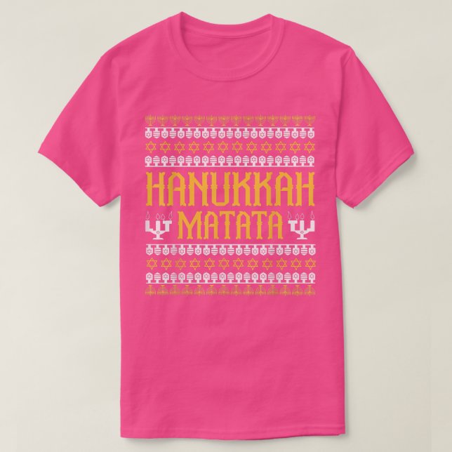 Hanukkah Matata T-Shirt (Design vorne)