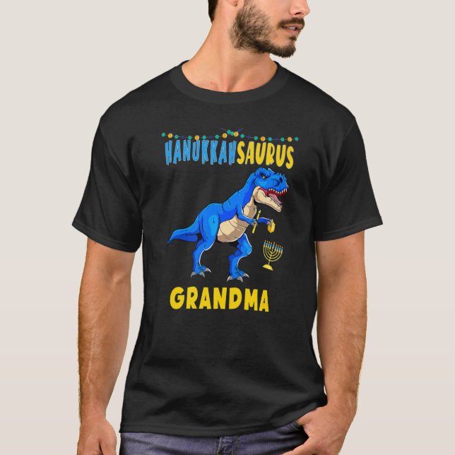 Hanukkah Matching Group Family Celebration Premium T-Shirt (Vorderseite)