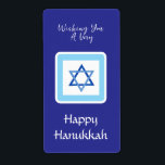 HANUKKAH-Meldung Blaues Rechteck<br><div class="desc">Passen Sie Ihre Urlaubszeit-Nachricht an. Ich Liebe Malerei und Design! Ich hoffe,  dir gefällt mein Kunstwerk.</div>