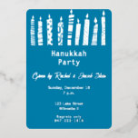 Hanukkah menorah folieneinladung<br><div class="desc">.Feiern Sie acht Tage und acht Nächte des Festivals der Lichter mit Hanukkah-Karten und Geschenken. Das Lichterfest ist hier. Lächle die Menorah,  spiele mit dem dreiel und feiere auf Latkes und Sufganiyots. Feiern Sie den Geist von Hanukkah mit Freunden,  Familie und Lieben,  indem Sie ihnen Happy Hanukkah wünschen.</div>