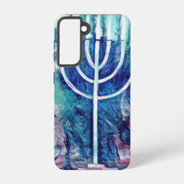 Hanukkah Menorah Samsung Galaxy S21 Handy Fall Hülle