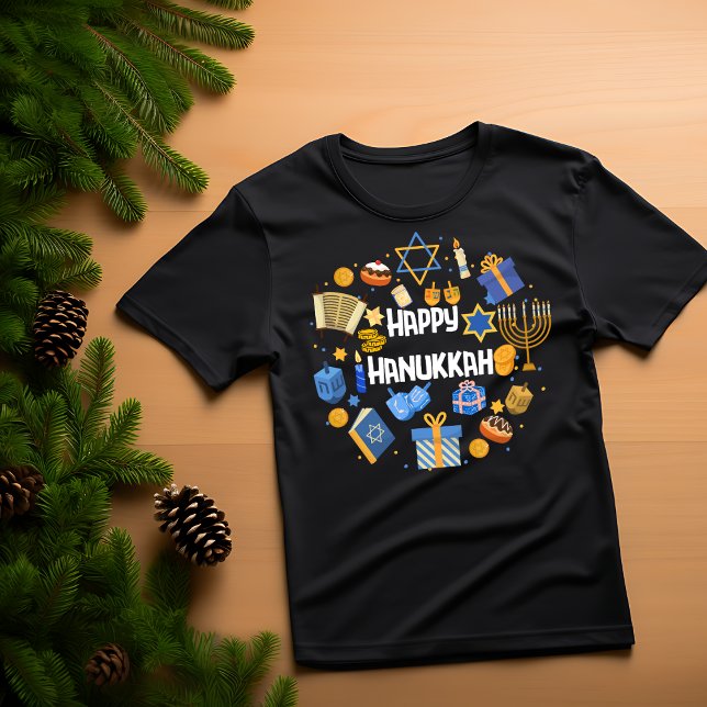 Hanukkah Menorah T-shirt   (Von Creator hochgeladen)