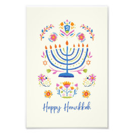 Hanukkah minnorah Poster