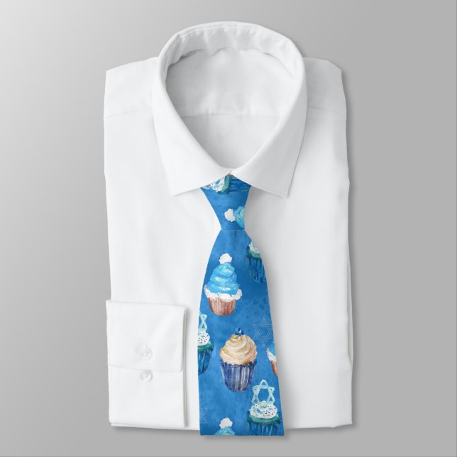 Hanukkah Necktie Krawatte (Gebunden)