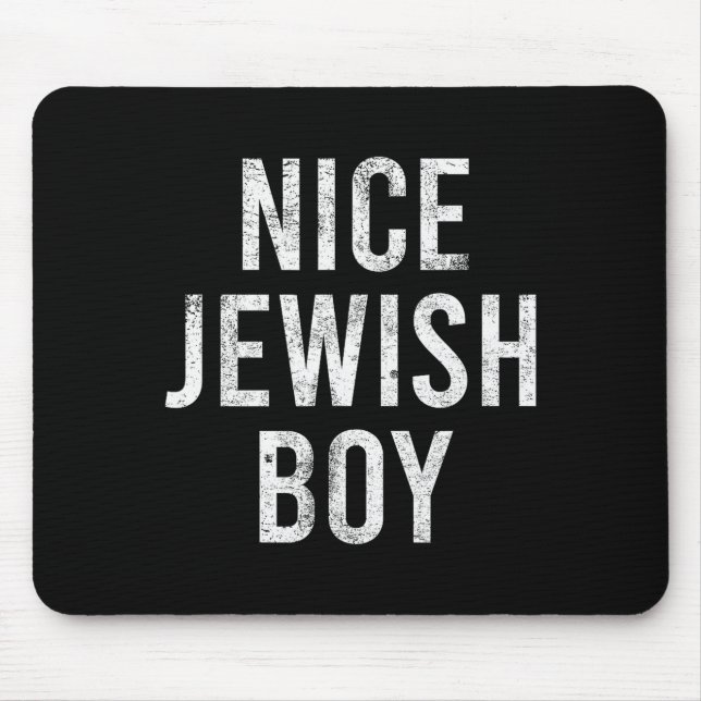 Hanukkah Nice Jewish Boy Cool Chanukah Festival Je Mousepad (Vorne)