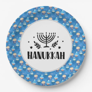 Hanukkah Pappteller