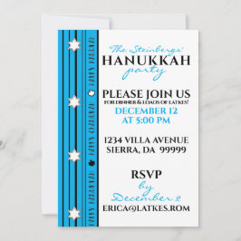 Hanukkah Party Fun Einladung