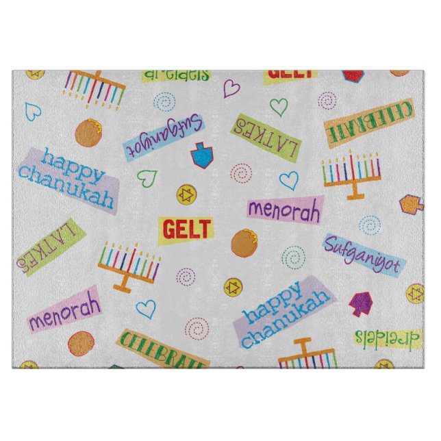 Hanukkah Party Schneidebrett (Vorderseite)