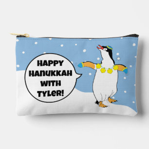 Hanukkah Penguin Says Zubehörtasche