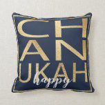 Hanukkah Pillow Chanukah Happy Gold/Blue Kissen<br><div class="desc">Hanukkah Kissen "Chanukah Happy Gold/Blue" Zwei Seiten Kissen, die in 3 Stoff Auswahl kommt (der Preis ändert sich je nach Wahl des Stoffes). Personalisieren Sie diese, indem Sie Text löschen, "glücklich" auf der Vorder- und Rückseite und durch Ihre eigene Nachricht ersetzen. Wählen Sie aus vielen Schriftart-Stilen, Farben und Größen. Die...</div>