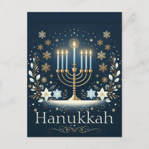Hanukkah Postkarte