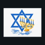 Hanukkah Postkarte, anpassen Feiertagspostkarte<br><div class="desc">Happy Hanukka! Sehen Sie in meinem Shop für weitere Artikel mit diesem Druck.</div>