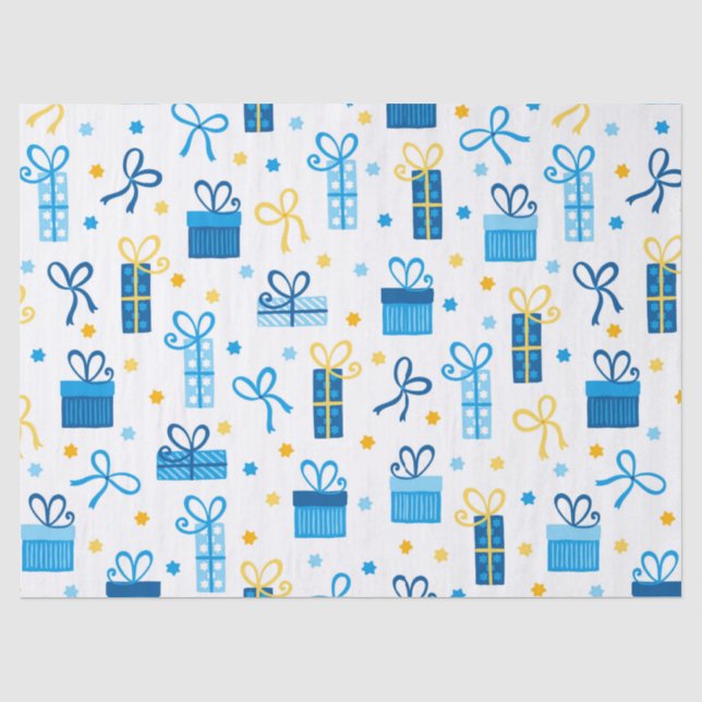 Hanukkah Presents Seidenpapier (Vorderseite)