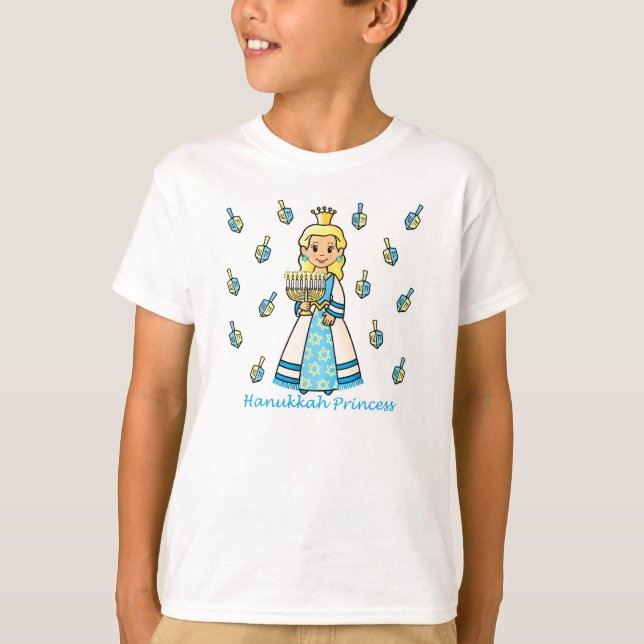 Hanukkah Princess T-Shirt (Vorderseite)