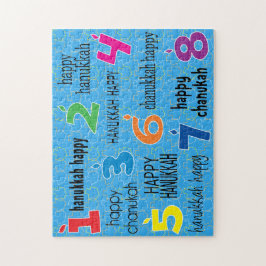 Hanukkah Puzzle "Hanukkah Happy"