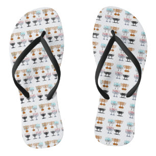 Hanukkah Religion Judentum Jude Flip Flops