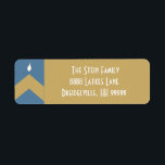 Hanukkah Rückholetiketten "Zickzack Menorah"<br><div class="desc">Hanukkah Rückkehr Labels "Zickzack Menorah" Genießen Sie diese persönlich gefertigten Rückgabetiketten für alle Ihre Hanukkah Briefe und Karten. Passen Sie den Text an, indem Sie ihn durch Ihren eigenen ersetzen. Wählen Sie Ihren bevorzugten Schriftart Stil, Farbe und Größe. Karo unsere passenden Briefmarke, Fotokarten, etc. Danke, dass ihr angehalten und vorbeigekommen...</div>