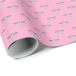 Hanukkah Silver Menorah auf Carnation Pink Geschenkpapier<br><div class="desc">Papier mit matt silberner Menorah mit blauen Kerzen und gelben Kerzen Flammenmuster auf einem karnation rosa Hintergrund. Personalisierbar. Ideal für den jüdischen Urlaub von Hanukkah (Chanukah).</div>