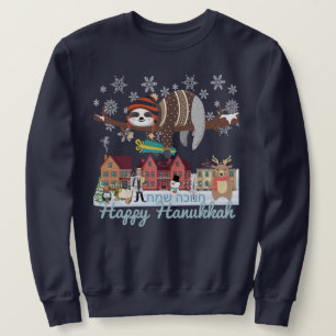 Hanukkah Sloth Sweatshirt