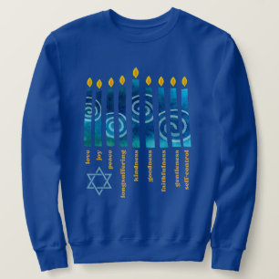 HANUKKAH Spirituelles Obst Sweatshirt