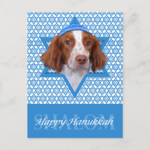 Hanukkah Star von David - Bretagne - Charlie Feiertagspostkarte